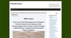 Desktop Screenshot of penyakitasma.com